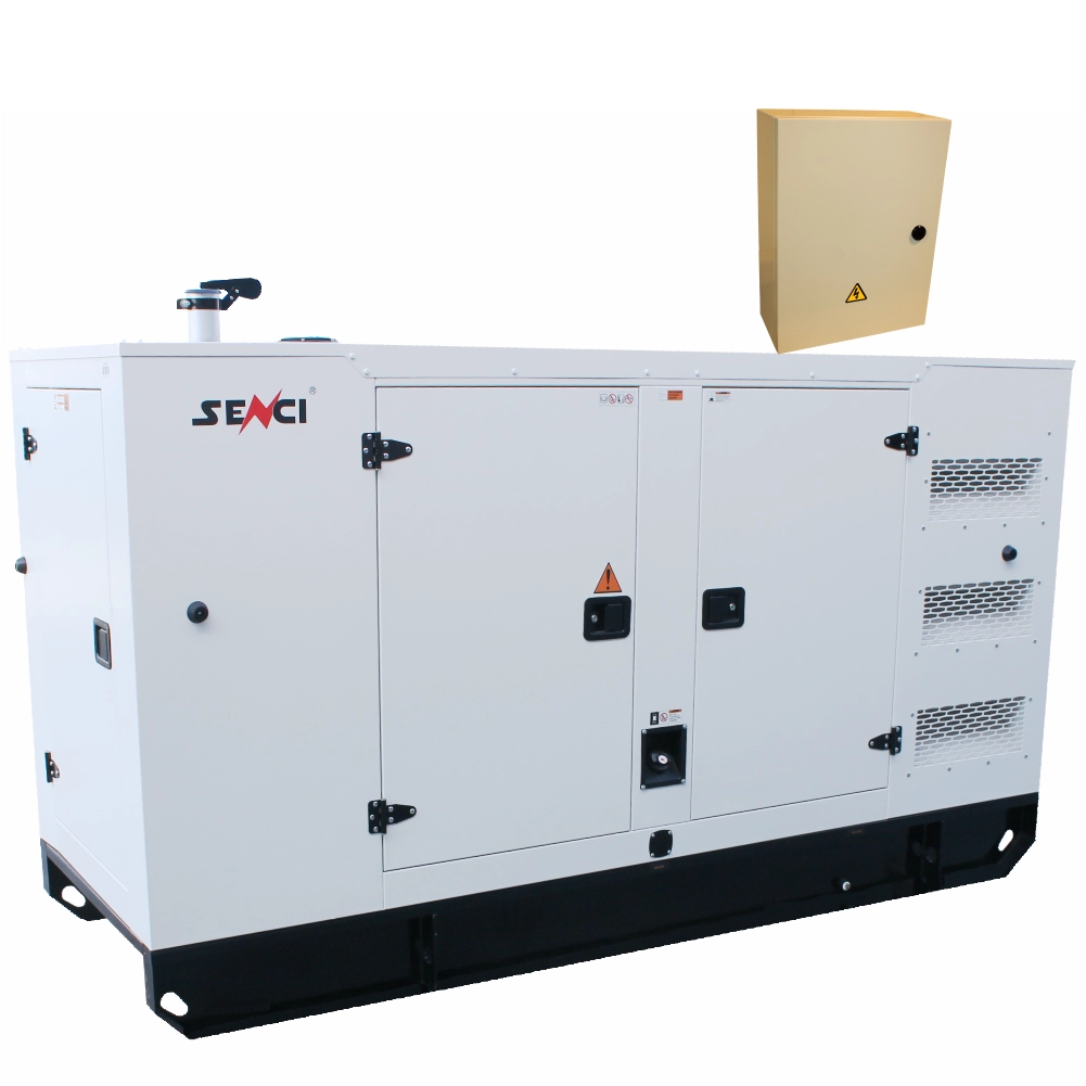 Generatoare curent - Generator insonorizat SENCI SCDE125i-YCS putere maxima 125 kVA 400V ATS inclus