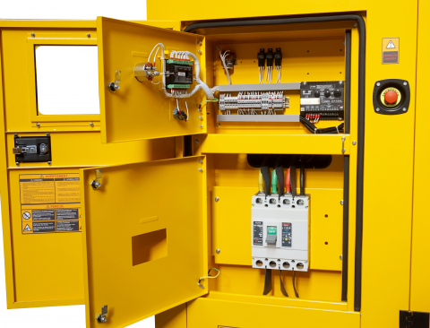 Generator insonorizat Stager YDSD220S3, 220kVA, 289A, 1500rpm, trifazat, diesel [2]