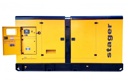 Generator insonorizat Stager YDSD550S3, 550kVA, 720A, 1500rpm, trifazat, diesel [1]