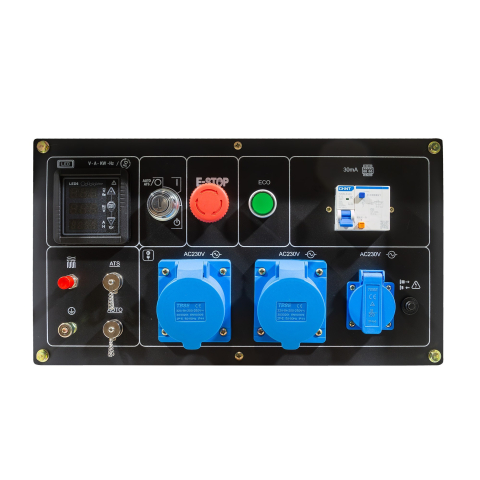 Generator inverter diesel ITC Power DG9000SEi, 6,5 kW, monofazat, sinus pur [8]