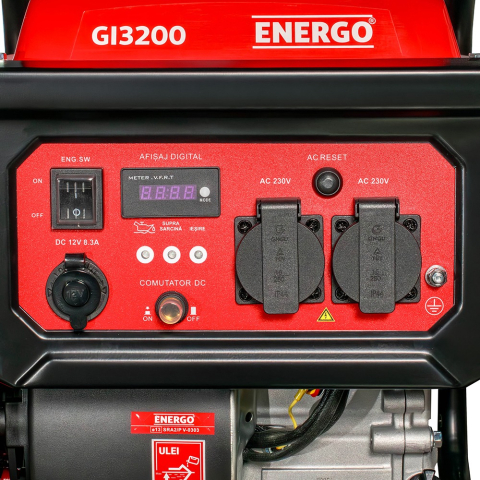 Generator inverter ENERGO GI3200, 230 V, putere maximă 3,5 kW [5]