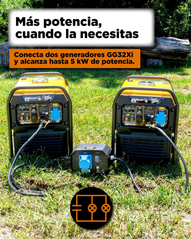 Generator inverter ITC Power GG32Xi, 3,2 kW, monofazat, portabil [19]