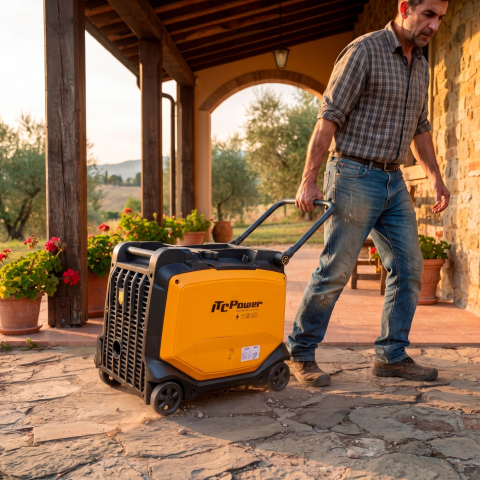 Generator inverter ITC Power GG45Ei, 4,5 kW, monofazat, pornire electrică [11]