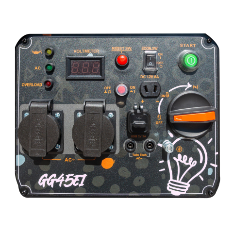 Generator inverter ITC Power GG45Ei, 4,5 kW, monofazat, pornire electrică [9]