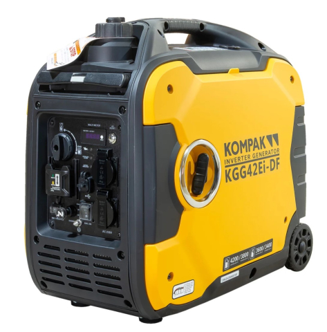Generatoare curent - Generator inverter Kompak KGG42Ei-DF 230V benzina + GPL 4.2 kW