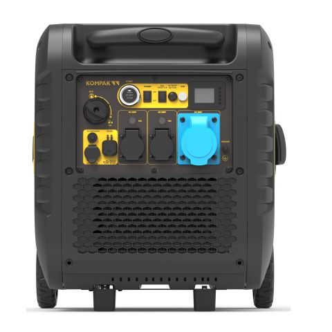 Generator inverter monofazat KOMPAK KGG76EI 230V 7.6kW pornire electrica 63dBA 32A 16A [2]
