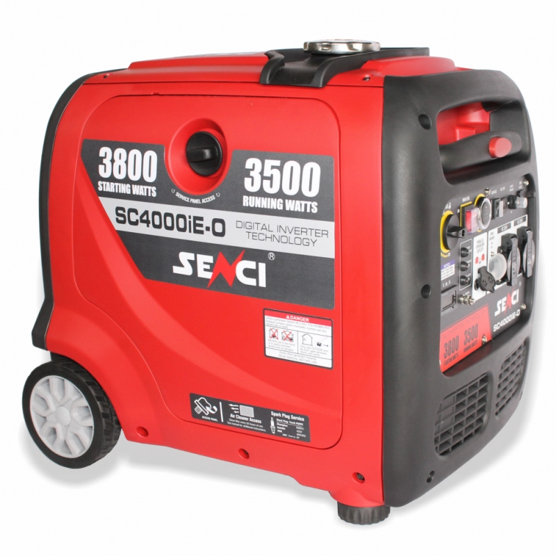 Generatoare digitale - Generator inverter SENCI SC4000iE-O putere maxima 3.8 kW 230V pornire electrica insonorizat