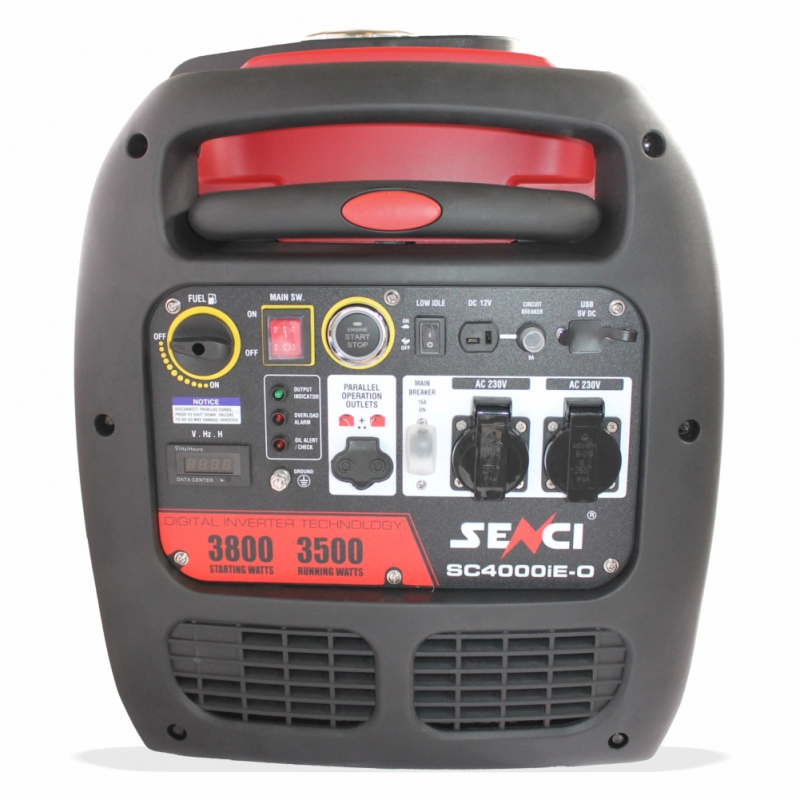 Generator inverter SENCI SC4000iE-O putere maxima 3.8 kW 230V pornire electrica insonorizat [1]