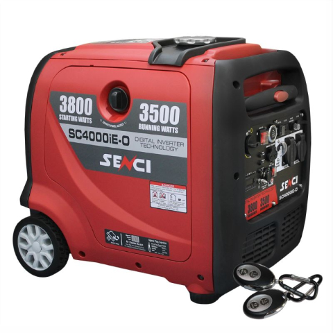 Generatoare curent - Generator inverter SENCI SC4000iE-O putere maxima 3.8 kW 230V pornire electrica insonorizat