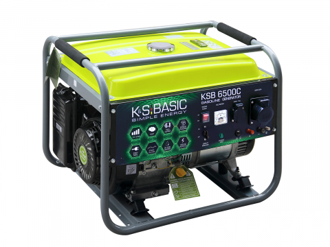 Generator monofazat pe benzina Konner & Sohnen BASIC KSB 6500C [2]