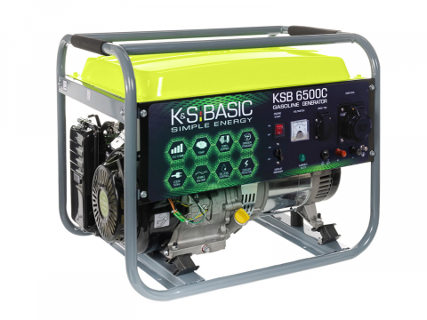 Generator monofazat pe benzina Konner & Sohnen BASIC KSB 6500C [1]
