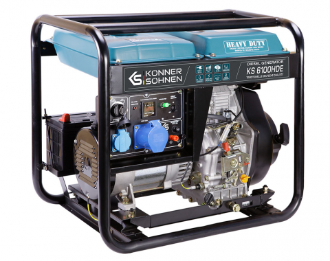 Generator monofazat diesel Konner & Sohnen KS 6100HDE [1]