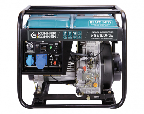 Generatoare uz general - Generator monofazat diesel Konner & Sohnen KS 6100HDE