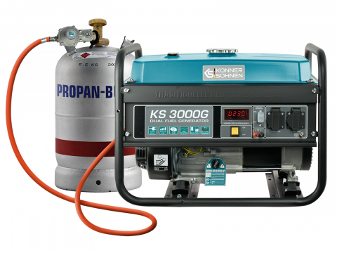 Generatoare uz general - Generator monofazat pe gaz/benzina Konner & Sohnen KS 3000G