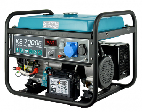 Generator monofazat pe benzina Konner & Sohnen KS 7000E [2]