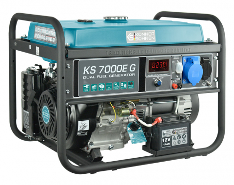 Generator monofazat pe gaz/benzina Konner & Sohnen KS 7000E G [3]