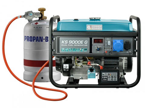 Generatoare uz general - Generator monofazat pe gaz/benzina Konner & Sohnen KS 9000E G