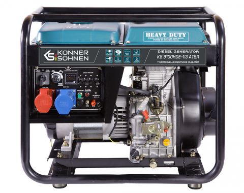 Generatoare uz general - Generator monofazat/trifazat diesel Konner & Sohnen KS 9100HDE-1/3 ATSR