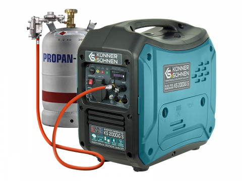 Generatoare digitale - Generator pe gaz/benzina de tip invertor Konner & Sohnen KS 2000iG S