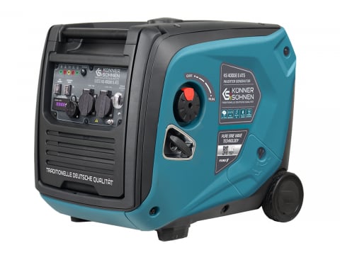 Generatoare digitale - Generator pe benzina de tip invertor Konner & Sohnen KS 4000iE S ATS