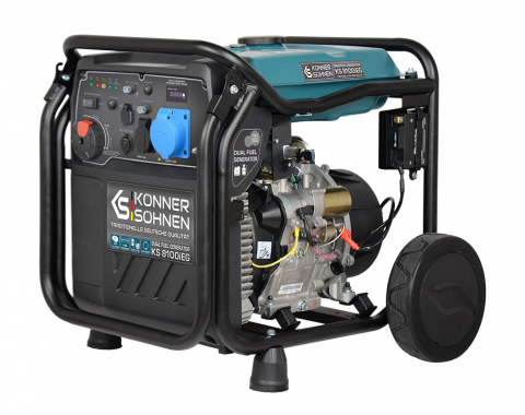Generator pe gaz/benzina de tip invertor Konner & Sohnen KS 8100iEG [1]