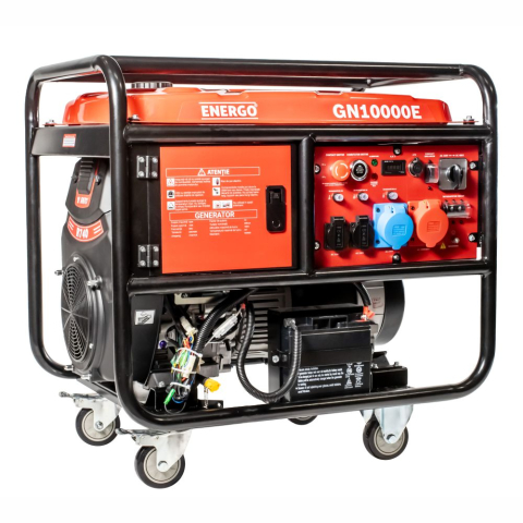 Generator pe benzină ENERGO GN10000E, 400/230 V [0]