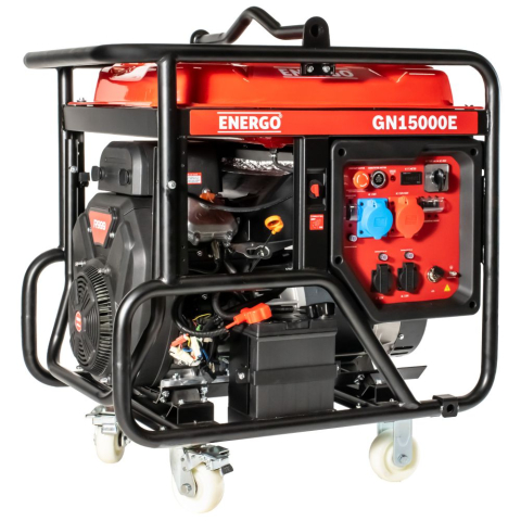 Generator pe benzină ENERGO GN15000E, 400/230 V [0]
