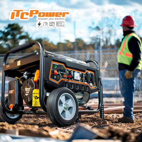 Generator pe benzină ITC Power GG3300F, 3 kW, monofazat, AVR [9]