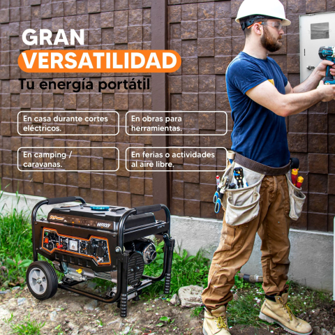 Generator pe benzină ITC Power GG3300F, 3 kW, monofazat, AVR [8]