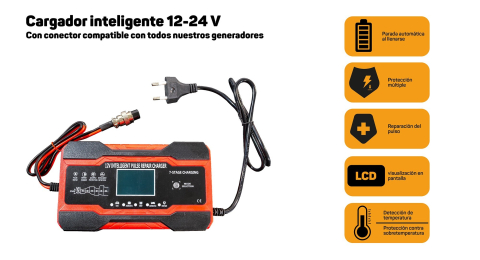Incarcator Inteligent Baterie pentru Generatoare cu ATS ITC Power [3]