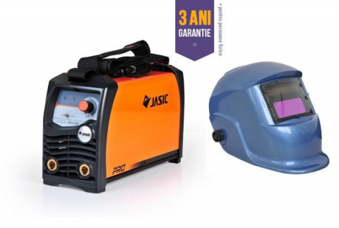 Aparate de sudura MMA - Aparat de sudura tip invertor + Masca cristale BLUE JASIC ARC 200 PRO