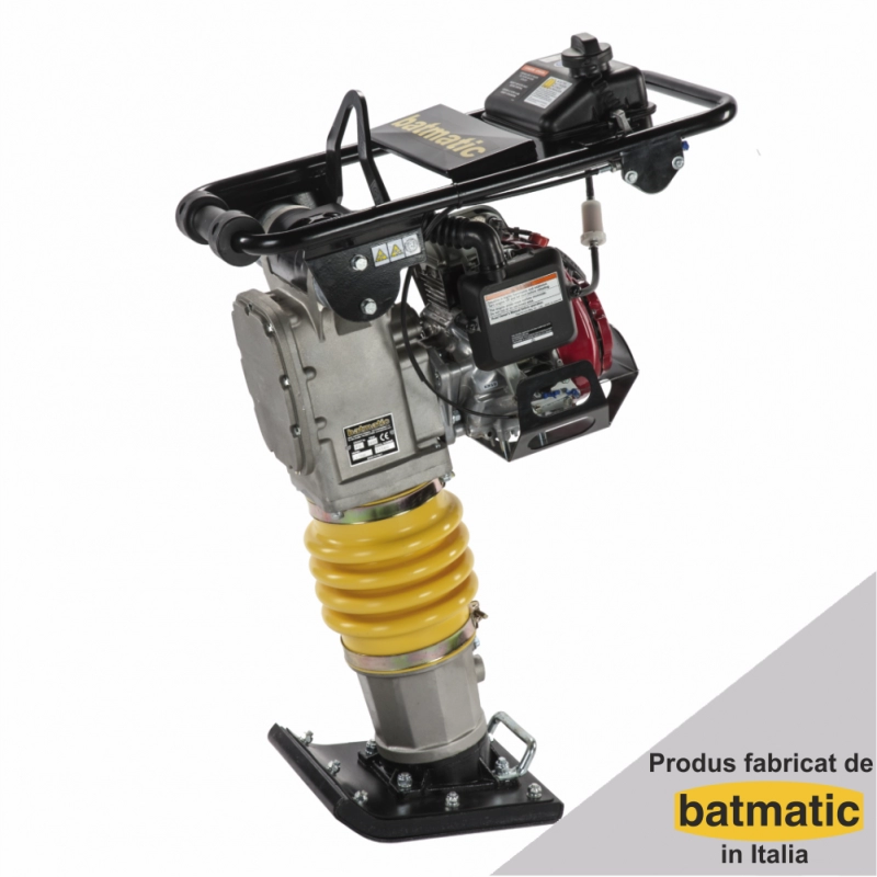 Maiuri compactoare - Mai compactor BATMATIC CV70H 70 kg motor HONDA GXR120 3,5 cp