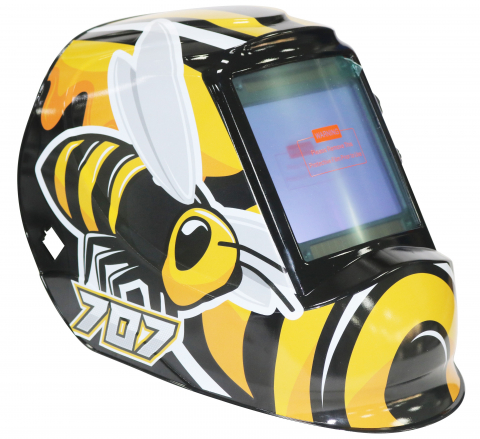 Aparate de sudura - Masca de sudura cu cristale lichide INTENSIV 4 Senzori BUMBLE-BEE