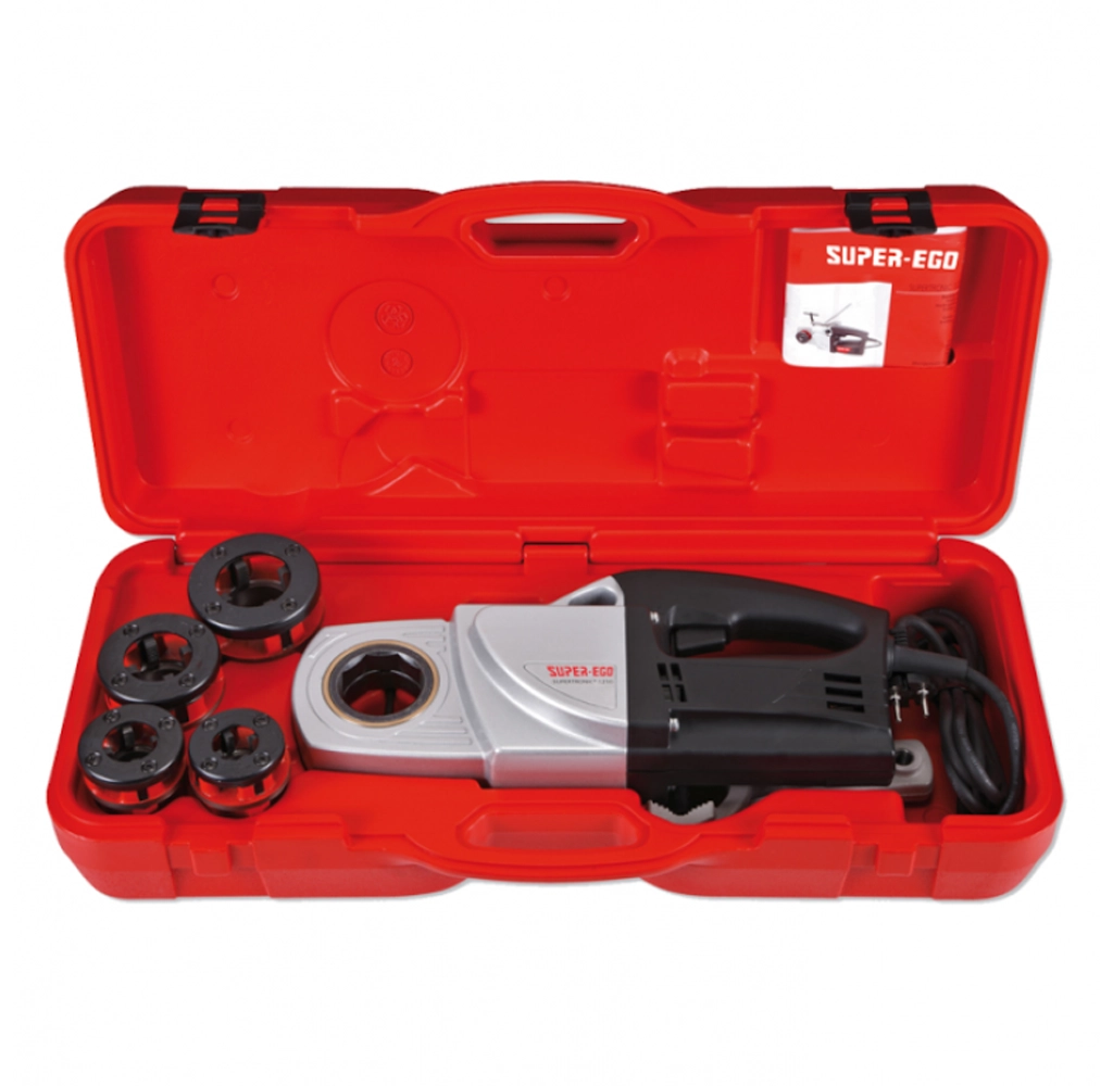 Masina de filetat electrica Rothenberger Supertronic 1250 Super Ego, capete filetare 1/2-3/4-1" [1]