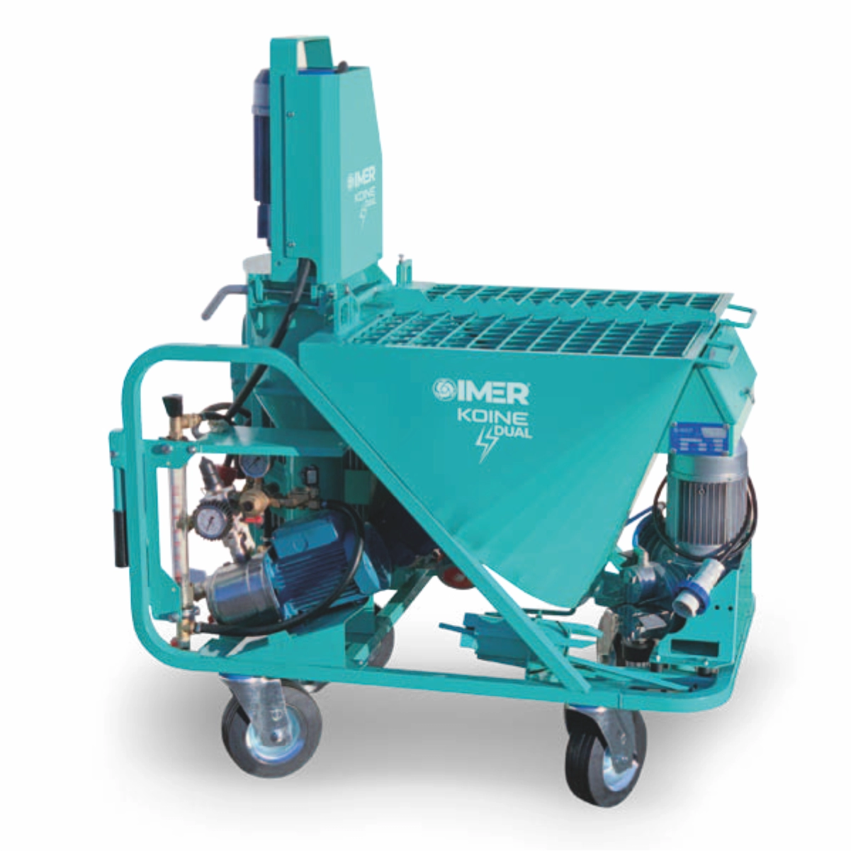 Masina de tencuit Imer Koine 4 DUAL 230/400V debit material 22 l/min materiale preamestecate [1]