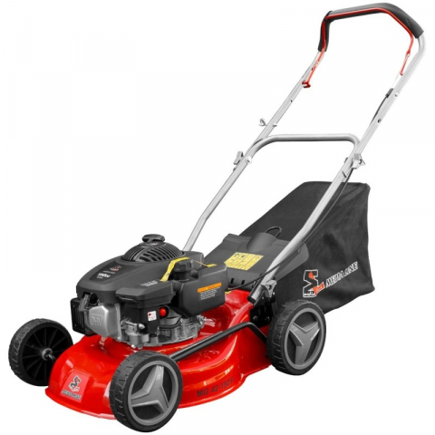 Masini de tuns gazonul - Masina de tuns gazonul cu motor pe benzina MEDIA LINE MG42150P, 3.5CP, latime de taiere 42 cm