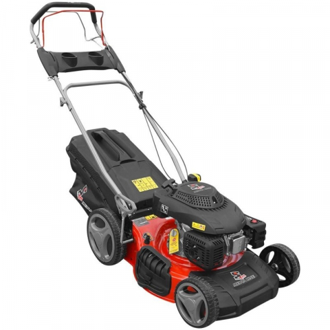 Masina de tuns gazonul cu motor pe benzina MEDIA LINE MG48S, autopropulsie, 4.1CP, latime de taiere 46 cm [3]
