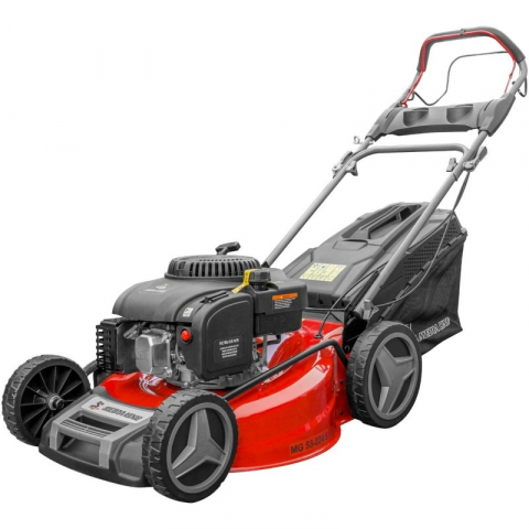 Masini de tuns gazonul - Masina de tuns gazonul cu motor pe benzina MEDIA LINE MG53224S, autopropulsie, 5.9CP, latime de taiere 53 cm