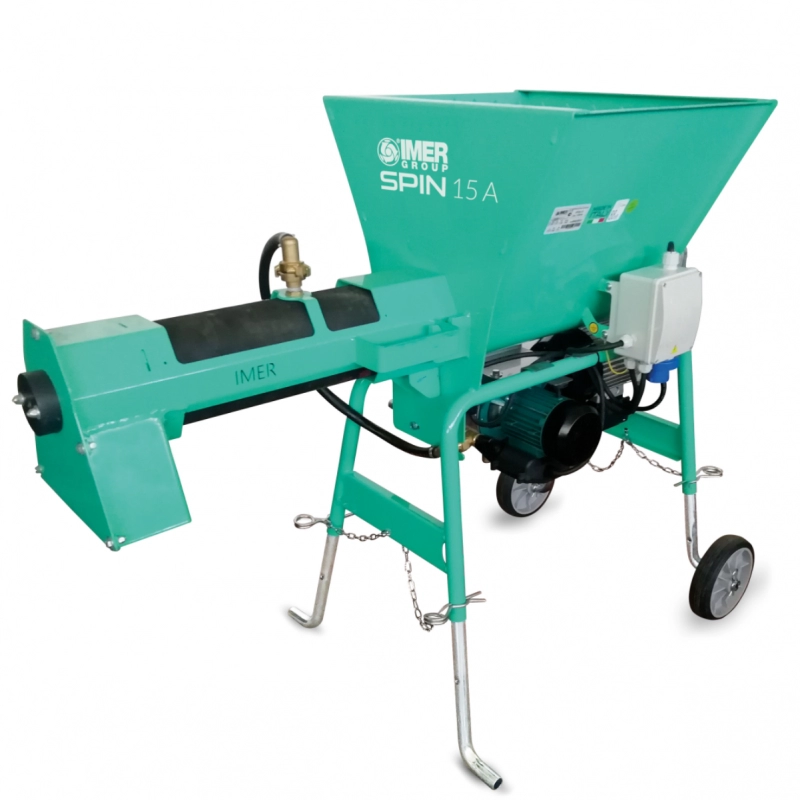 Malaxoare continue - Mixer continuu cu camera de malaxare din elastomer, Imer Spin 15A Z-Clean  230V