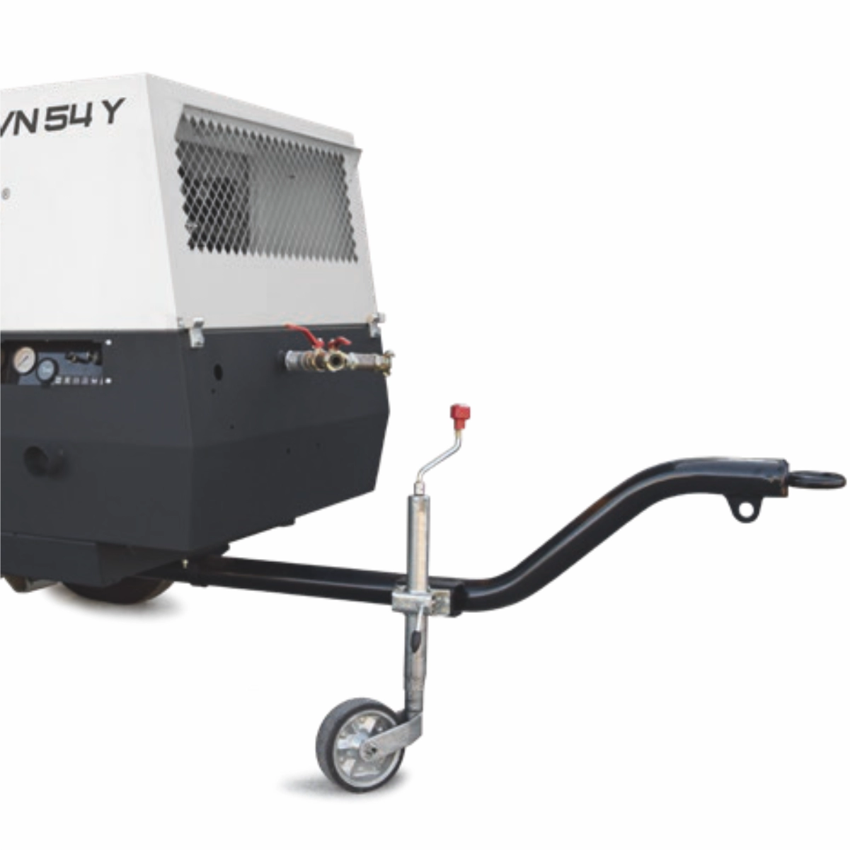 Motocompresor ROTAIR MDVN 54Y 5400l/min 7bar motor YANMAR cu bara tractare fixa doar pentru santier [1]