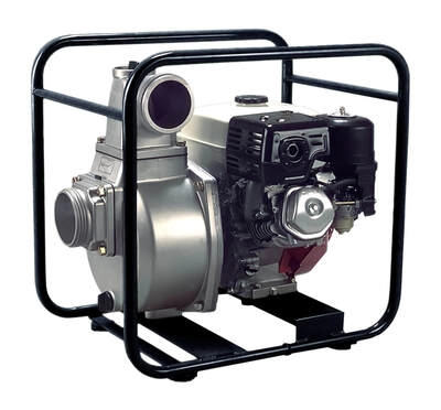 Motopompe - Motopompa ape curate KOSHIN SEH-100X-BAE motor Honda GX240 Ø 100 mm debit 87 mc/h