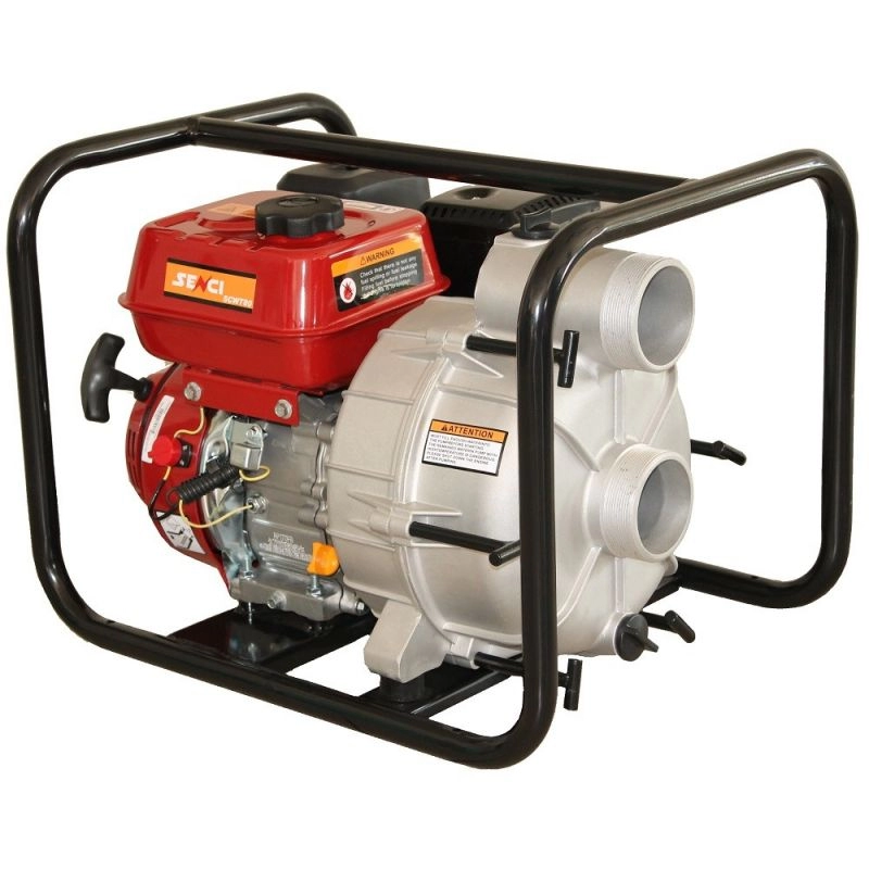 Motopompa ape murdare SENCI SCWT-80 diametru 3", debit 58 mc/h [1]