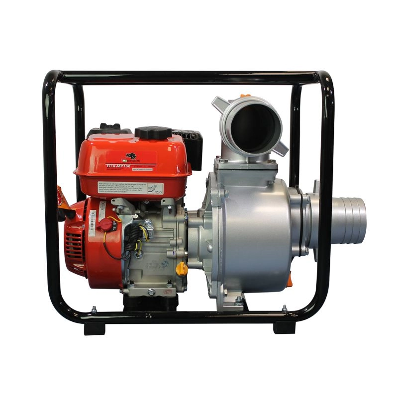 Motopompe ape curate/semimurdare - Motopompa ape semicurate Bisonte BTA-MP100 diametru 100 mm debit 80 mc/h