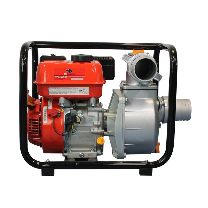 Motopompe ape curate/semimurdare - Motopompa ape semicurate Bisonte BTA-MP80 diametru 80 mm debit 50 mc/h