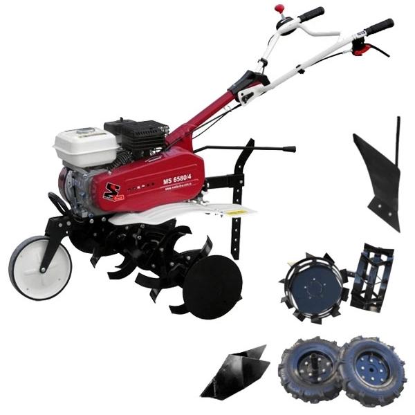 Motosape / Motocultoare - Motosapa MEDIA LINE MS6580/4BAS35 pachet Standard, benzina, 7 CP, latime 80 cm