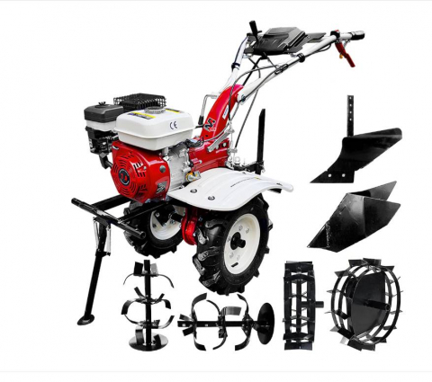 Motosape / Motocultoare - Motosapa MEDIA LINE MS7100/5CFBAS35 pachet Standard, benzina, 7 CP, latime 80 cm