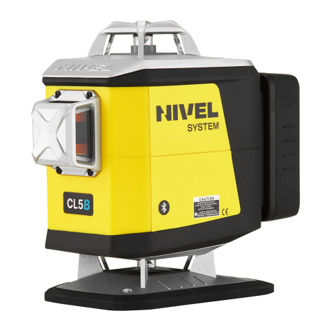 Nivela laser cu 4 planuri, compensator electronic NivelSystem CL5B Albastru [1]