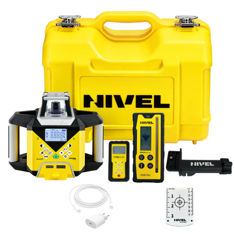 Echipamente de masurat - Nivela laser rotativa cu fascicul verde Nivel System NL640G