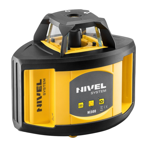 Nivela laser rotativa Nivel System NL500 cu fascicul rosu cu trepied SJJ32 stadie LS35 [1]