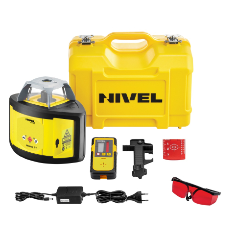 Echipamente de masurat - Nivela laser rotativa Nivel System NL500 Digital cu fascicul rosu